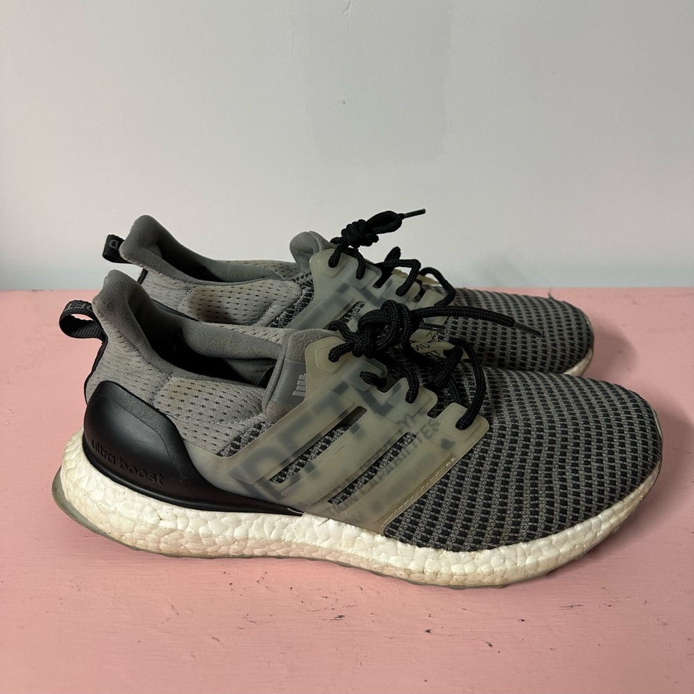 Adidas UltraBoost X Undefeated Shift Grey 2018 Mens 10Gray Running Shoes Sneaker